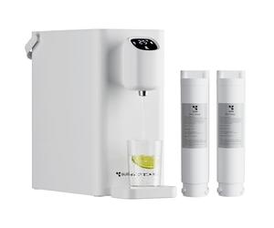 SusGreenable RO Instant Hot Water Dispenser 2.4L Water Tank 5 Tempture Setting 3s Heating 4-Stage Filter Safety Protection White