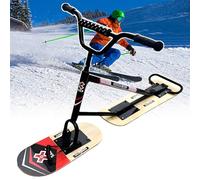 Sushangmao 2026 Professional Snowboard Sled/Snow Scooter- 330lb Load Limit, All-Terrain Performance,Adult Snow Scooter,360° Rotating Steering, For Family & Outdoor Use A
