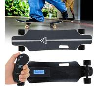 Sushangmao Electric Skateboards - 700w Brushless Hub Motor, 7-Layer Maple Deck, 330lbs Load, Motorized Cruiser Board, 15-30km Range (Optional) For Teens & Pros 22km