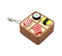 Sushi Box Fidget Clicker Keychain, Stress Relief