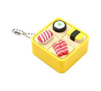 Sushi Box Fidget Clicker Keychain, Stress Relief