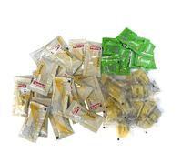 Sushi Condiment Kit - Wasabi, Soy Sauce & Pickled Ginger Sachets - 20 each x 3 (60 packs) - Japanese Sushi Sauce Set for Sushi & Sashimi