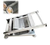 Sushi Cutter Stainless Steel Easy to Clean DIY Home Kitchen Roll Maker Tool for Makizushi Rolls