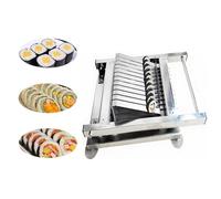 Sushi Cutting Machine, Stainless Steel Sushi Maker, 12 Segment Roller, Efficient Sushi Roll Maker for Quick Family Sushi Nights, Save Time and Effort