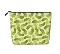Sushi Dill Pickles A Versatile Travel Makeup Bag, Ideal for Daily Routines and Business Journeys