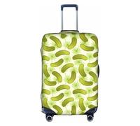 Sushi Dill Pickles Luggage Cover Suitcase Trolley Case Protector Elastic Washable Anti Scratch Fit 18-32 Inch