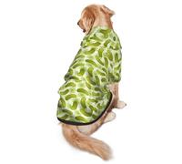Sushi Dill Pickles Print Dog Hoodie For Medium To Large Dogs, Warm, Soft, Breathable Sweatshirt, Easy To Wear Jumper For Winter And Fall, Pet Coat Pullover