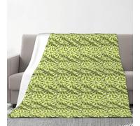 Sushi Dill Pickles Print Flannel Blanket 70 X 80 In Cozy Warm Winter Throw Blanket Camping Or Travel