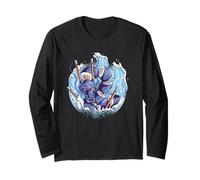 Sushi Dragon Mythical Creature Playful Fantasy Art Long Sleeve T-Shirt