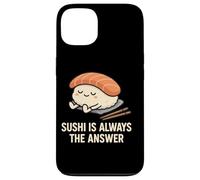 Sushi Is Always The Answer Kawaii Sushi Meditation Case for iPhone 13