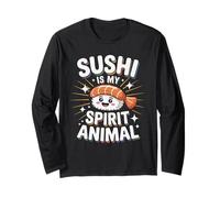 Sushi is My Spirit Animal Cute Kawaii Long Sleeve T-Shirt