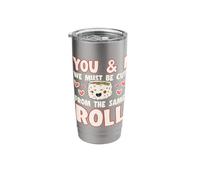Sushi Lover We Must Be Cut Form Same Roll Sushi Stainless Steel Insulated Tumbler