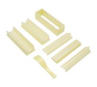 Sushi Maker Plastic Kimbap Making Tools Sushis Rolls Mould DIY Cake Roll Molds for Rice Ball Making (4)