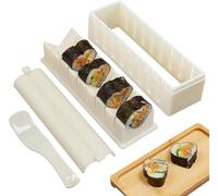 Sushi Maker Press Molds - Sushi Roll Making Kit for Beginners, DIY Homemade Sushi Tools with Easy Press Design, Perfect for Home Kitchen, Party & Picnic Sushi Making Projects (Heart)