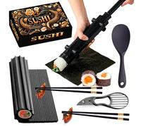 Sushi Maker Set with Bazooka, Maki Roller and Shapes - DIY Starter Set for Beginners, Accessories for Perfect Rolls, Gift Set for Home