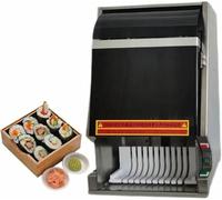 Sushi Making Roller Cutter, Commercial Sushi Slicer Tabletop Multi-Function Electric Sushi Maker with Removable Stainless Steel Blade, Time-Saving and Labor-Saving