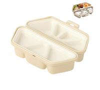 Sushi Mold - 6-Cavity Foldable Kitchen Gadgets, Triangle Rice Ball Sushi Maker Mold, Kids Making Set, for Beginners Kids Adults Meal Prep Making Home School Office Picnic Camping Travel Outdoor