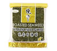 Sushi Nori Sheets, 50 Sheets/140g [Roasted Seaweed Laver | Pack of 50 Sheets | Umami Flavour | Yakinori Seaweed ]