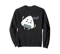 Sushi Onigiri Censored Kawaii Rice Ball Funny Humor Sweatshirt