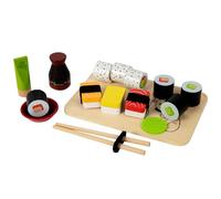 Sushi Play Food | Cutting Play Food Toy | 135 Pieces Kids Play Food Set | Fake Sushi Making, Handmade Imaginative Game For Kid, Girl, Boy, Classroom, Preschool, Playroom