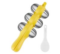 Sushi Rice Ball Mold - 304 Stainless Steel Mold, DIY Rice Balls Maker | Ball Shaped Kitchen Tool for Kids Lunch, Food Decoration, Sticky Rices Molds, Large Rices Balls Maker for Home Cooking