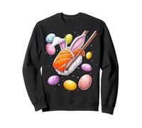 Sushi Roll Ro Rabbit Eggs Bunny Ears Cute Spring Sweatshirt