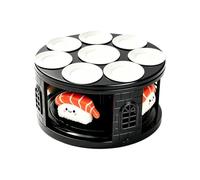 Sushi Serving Tray Rotating Serving Platter Sushi Boat Plate