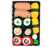 Sushi Socks Gift Set, Funny Sushi Shaped Socks Box Set With Tuna, Salmon And Cucumber Designs, Novelty Cotton Sock For Men And Women
