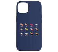 Sushi Types Japanese Food Names Restaurant Foodie Case for iPhone 13
