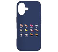 Sushi Types Japanese Food Names Restaurant Foodie Case for iPhone 17
