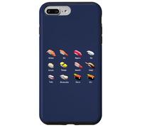 Sushi Types Japanese Food Names Restaurant Foodie Case for iPhone 7 Plus/8 Plus