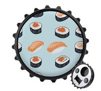 Sushi1 Japanese Food Beer Bottle Opener Magnetic Cap Catcher Fridge Magnets Home Bar Accessories
