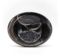 Sushisushi Glazed Stoneware Brown/Black/White Ramen Bowl 197×73mm