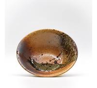 Sushisushi Glazed Stoneware Dark/MID Brown Ramen Bowl 197x73MM (Japanese Made)
