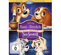 Susi und Strolch / Susi und Strolch 2 - Kleine Strolche, großes Abenteuer, 2 Blu-rays