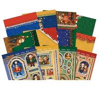 susiebsupplies Hunkydory - Festive Fun Golden Oldies Luxury Topper Collection - Makes at Least 16 Christmas Cards