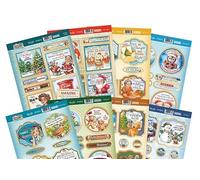 susiebsupplies Hunkydory - Humorous Christmas Crackers Luxury Card Toppers Kit
