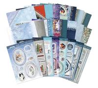 susiebsupplies Hunkydory Snow is Falling Luxury Topper Collection | Card Crafting, DIY Cards