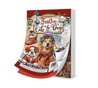 susiebsupplies Hunkydory The Little Book of Festive Cats & Dogs | Card Crafting, DIY Cards