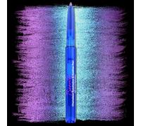 SUSIKEKI Chameleon Metallic Eyeshadow & Eyeliner Gel Pencil - Multichrome Shifting Colors Glitter Eye Makeup, Waterproof Long-Lasting Smudge-Proof Duochrome Pencil (Periwinkle Blue to Deep Amethyst)
