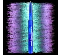 SUSIKEKI Chameleon Metallic Eyeshadow & Eyeliner Gel Pencil - Multichrome Shifting Colors Glitter Eye Makeup, Waterproof Long-Lasting Smudge-Proof Duochrome Pencil (Teal Green to Rose Magenta)