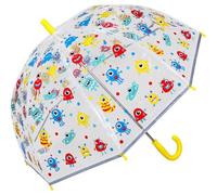 Susino Children's See-Through Dome Umbrella - Monsters
