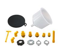 susiodeu Coolant Funnel Set 15 Pieces Leakproof Technology Designed To Simplify Radiator Refilling In Most Lightweight Trucks Vehicle 15pcs Leakproof Cooling System Fill Set