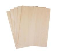 susiodeu DIY Wooden Plate Arts Crafts Board Made with Wooden Sheets Architectural Models Mini House Building Projects Model Making Accessories Building Materials Boat, 150x100x1mm