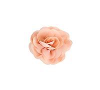 susiodeu Dog Collar Flowers Comfortable Wearing Pearl Chiffon Cat Bow Tie Elastic Band Pet Supplies Neck Decoration for Embellishments, peach pink