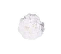 susiodeu Dog Collar Flowers with Exquisite Workmanship Elastic Band Design Cat Bow Tie Adorable Beautiful Appearance Pet Supply for Puppy, white