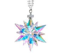 susiodeu Elegant Crystal Christmas Ornaments Sparkle Tree Holiday Season Crystal Christmas Tree Decorations Glass, A, 75MM