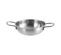 susiodeu Fast Heating Korean Ramen Noodle Pot Travel Friendly Cooking Option Instant Noodles Soup and Porridge Multipurpose Pan Dry Pots Kimchi Soup Pot Camping, 24cm