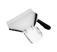 susiodeu Fries Shovel Kitchen Gadget Popcorn Scoop Stainless Steel Rustproof Fine Workmanship Compact Size Household Accessories, Single Handle