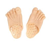susiodeu Funny Naked Feet Slippers - Party Supplies for Unforgettable Nights Easy to Wear Blended Funny Halloween Shoe Unique